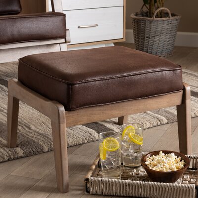 Forgey Tufted Ottoman by Union Rustic