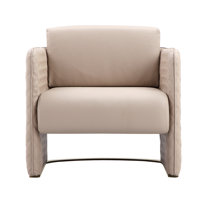 Lusso 29" Wide Tufted Club Chair by Everly Quinn