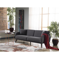 Lelana Twin 78.75 Polyester Tufted Sofa by Brayden Studio