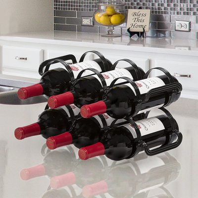 Silvestri Bottle Tabletop Wine Bottle Rack by Fleur De Lis Living