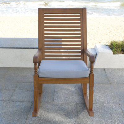 Vanegas Zanders Rocking Chair with Cushions by Laurel Foundry Modern Farmhouse