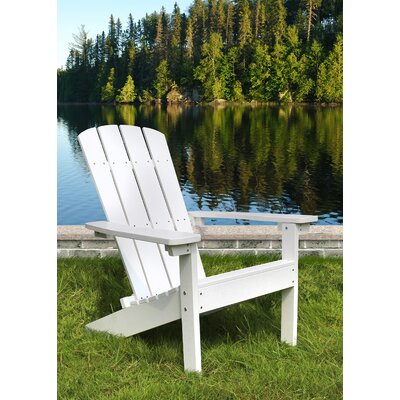 Celina Plastic Adirondack Chair by Rosecliff Heights