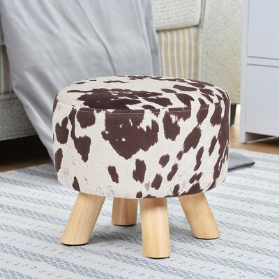Darlington 11.2" Wide Round Ottoman by Foundry Select
