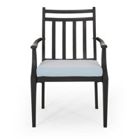 Johnstown Patio Dining Armchair with Cushion by Gracie Oaks