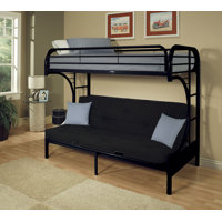 Nordheim Metal Futon Bunk Bed by Isabelle & Maxâ„¢ by Isabelle & Max