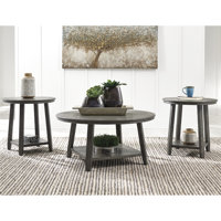 Wasdale 3 Piece Coffee Table Set by Red Barrel Studio