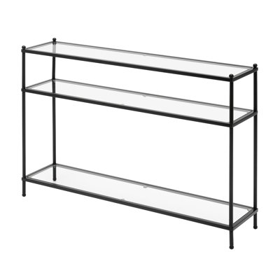 Carolina Console Table with Shelves by Willa Arlo Interiors