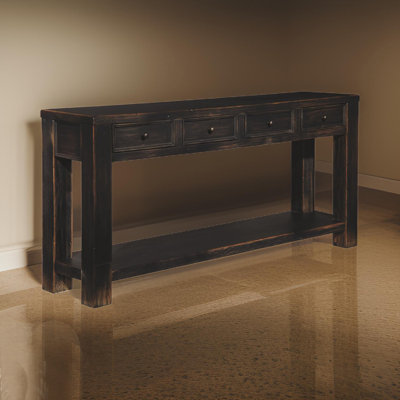 Kaydince 64" Solid Wood Console Table by Gracie Oaks