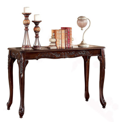 Stalter 17" Solid Wood Console Table by Astoria Grand