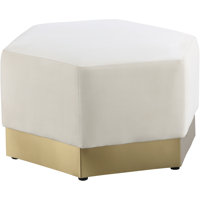 Shela 26.75" Wide Cocktail Ottoman by Mercer41