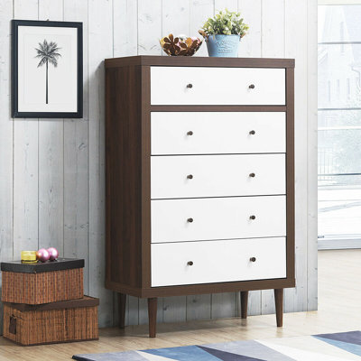 Nikita 5 Drawer Accent Chest by Corrigan Studio