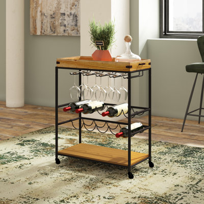 Celik Bar Cart by Williston Forge