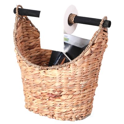 Gardella Cottage Magazine and Paper Holder Basket by Rebrilliant