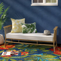 Roden 22" Wide Outdoor Patio Daybed with Cushions by Bay Isle Home