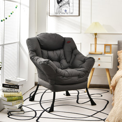 Irvona 74.93Cm Tufted Armchair by Red Barrel Studio
