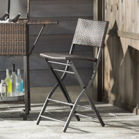 Akshaye 28" Patio Bar Stool by Lark Manor