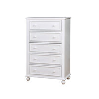 Hickman 5 Drawer 32" W Solid Wood Chest by One Allium Way