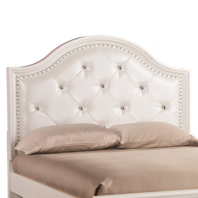 Madison Upholstered Solid Wood Panel Headboard by LC Kids