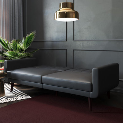 Gaige Twin 78.5" Wide Split Back Convertible Sofa by Mercury Row Teen