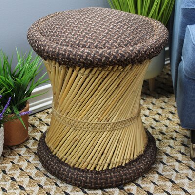 Barkhamsted Wood Accent Stool by Bay Isle Home