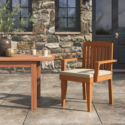 Antonietti Patio Chair with Cushion by Hokku Designs