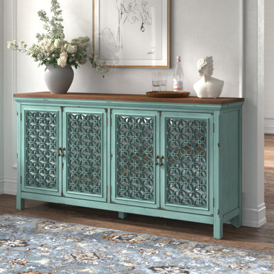 Della Mirrored Accent Cabinet by Kelly Clarkson Home