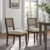 Centennial Cane Back Dining Chairs by Kelly Clarkson Home