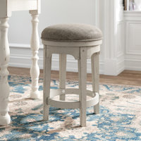Hexham Swivel 25" Counter Stool by Laurel Foundry Modern Farmhouse
