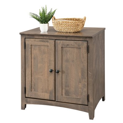 Malani Solid Wood Storage Cabinet