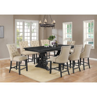 Mccarter Counter Height Extendable Dining Set by Canora Grey