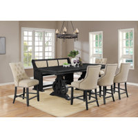Aiko Counter Height Extendable Dining Set by Red Barrel Studio