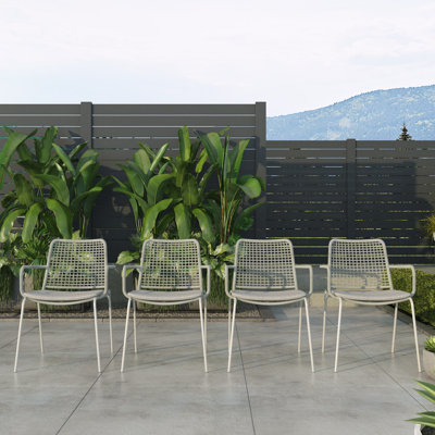 Fuller Stacking Patio Dining Armchair by Corrigan Studio