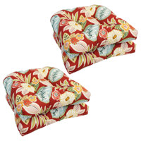 Dining Chair Outdoor Seat Cushion by Red Barrel Studio
