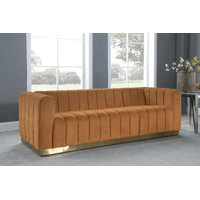 Tyneside 86.5" Tuxedo Arm Sofa by Willa Arlo Interiors