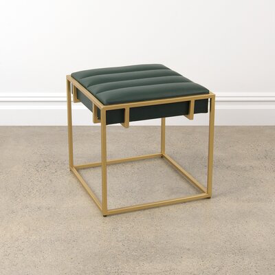 Edinger Metal Accent Stool by Mercer41