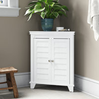 Caree 2 Door Corner Accent Cabinet by Winston Porter