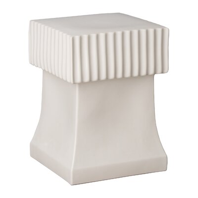 Ceramic Decorative Stool by 17 Stories