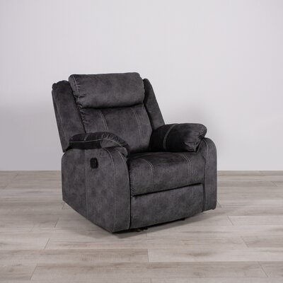 Affleck 34" Wide Manual Glider Standard Recliner by Lark Manor