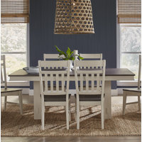 Rumbell Counter Height Butterfly Leaf Rubberwood Solid Wood Dining Table by Gracie Oaks