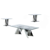 Johany 3 Piece Coffee Table Set by Everly Quinn