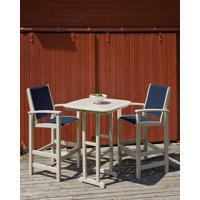 POLYWOOD Coastal 3-Piece Bar Set by POLYWOOD