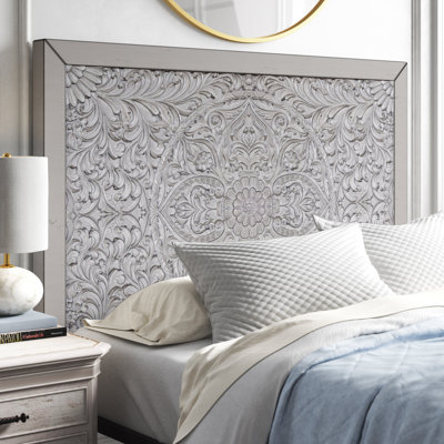 Damond Panel Headboard by Bungalow Rose