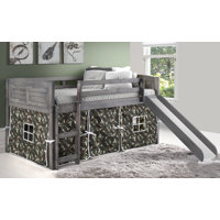 Chonie Twin Solid Wood Platform Loft Bed by Harriet Bee by Harriet Bee
