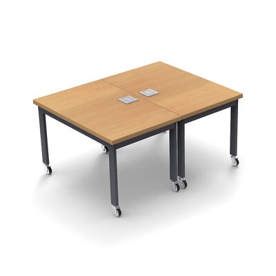 Altersberger 6 Person Conference Meeting Table Complete 2 Tables Set by Latitude Run