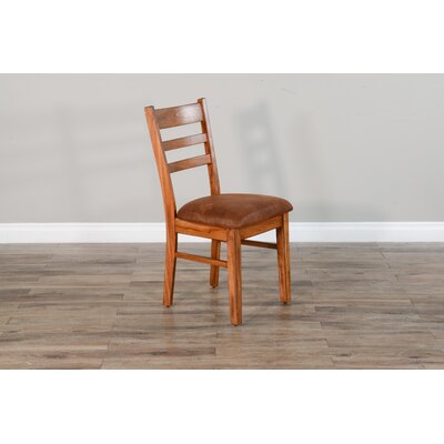 Deana Ladder Back Side Chair in Light Brown by Union Rustic