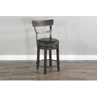 Meilani Swivel Bar & Counter Stool by Williston Forge