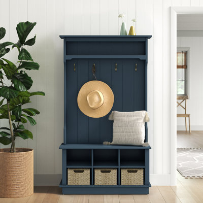 Bridget Hall Tree with Open Storage by Kelly Clarkson Home