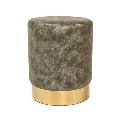 Metal Vanity Stool by Everly Quinn