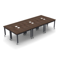 Albina 10 Person Conference Meeting Table Complete 6 Tables Set by The Twillery Co.