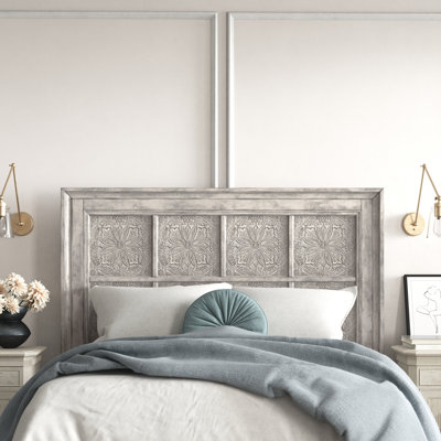 Haylee Solid Wood Panel Headboard by Kelly Clarkson Home